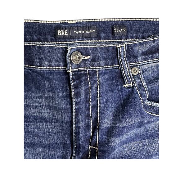 BKE Tyler Mens Jeans Relaxed Fit 36x32 - Picture 5 of 8